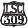 Lincolnshire Special Constabulary Epaulette/Collar Badge