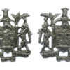 Pair of Wigan Borough Police Collar Badges