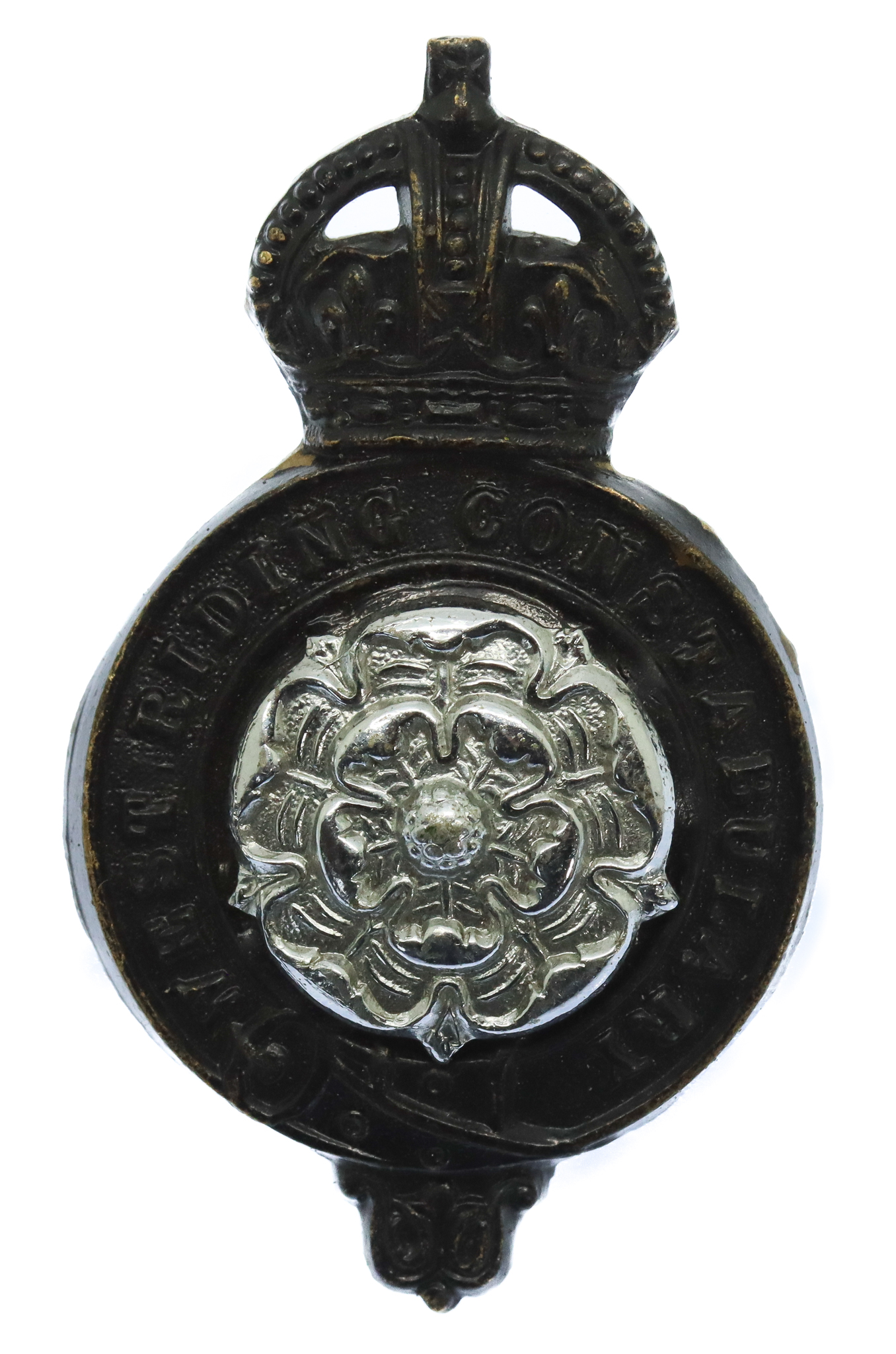 West Riding Constabulary Cap Badge - King's Crown
