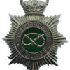 Staffordshire Police Enamelled Helmet Plate - Queen's Crown