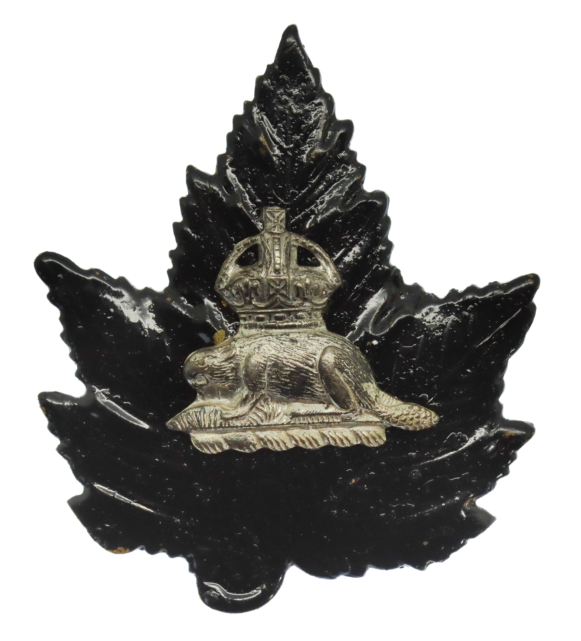 Canadian Toronto Police Cap Badge - King's Crown