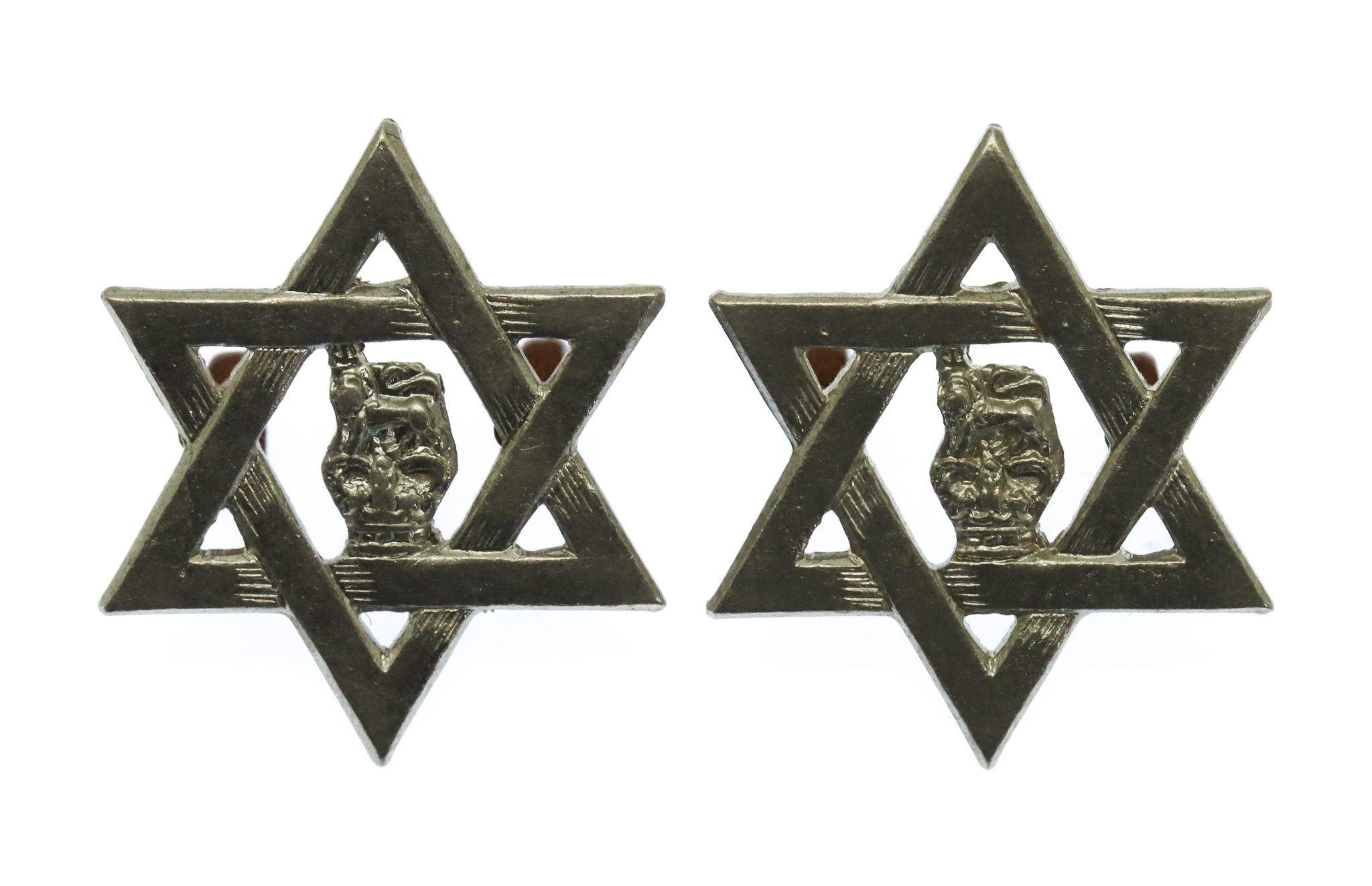 Pair of Trinidad Police Collar Badges