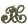 Inverness-shire Constabulary White Metal Collar/Epaulette Badge
