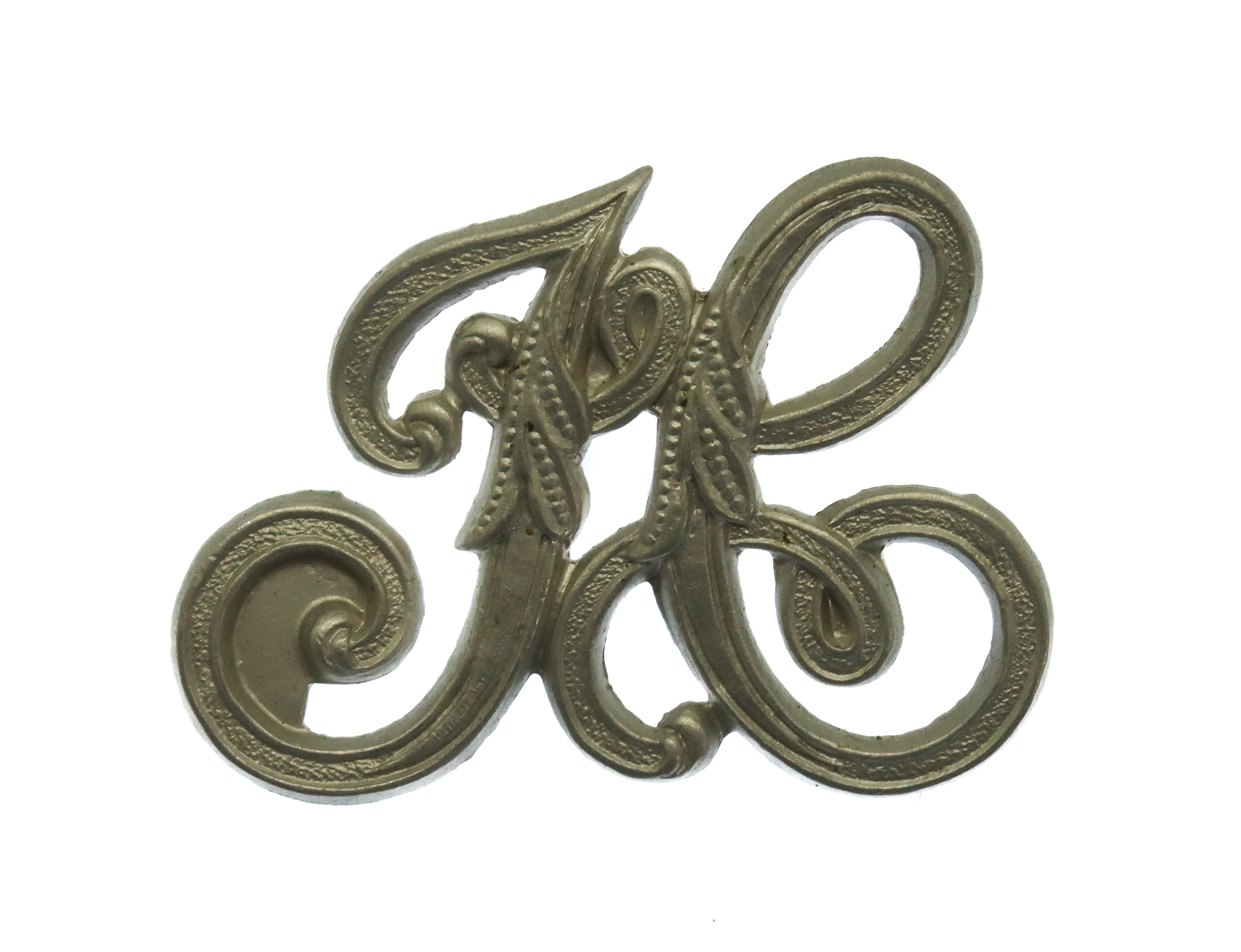 Inverness-shire Constabulary White Metal Collar/Epaulette Badge