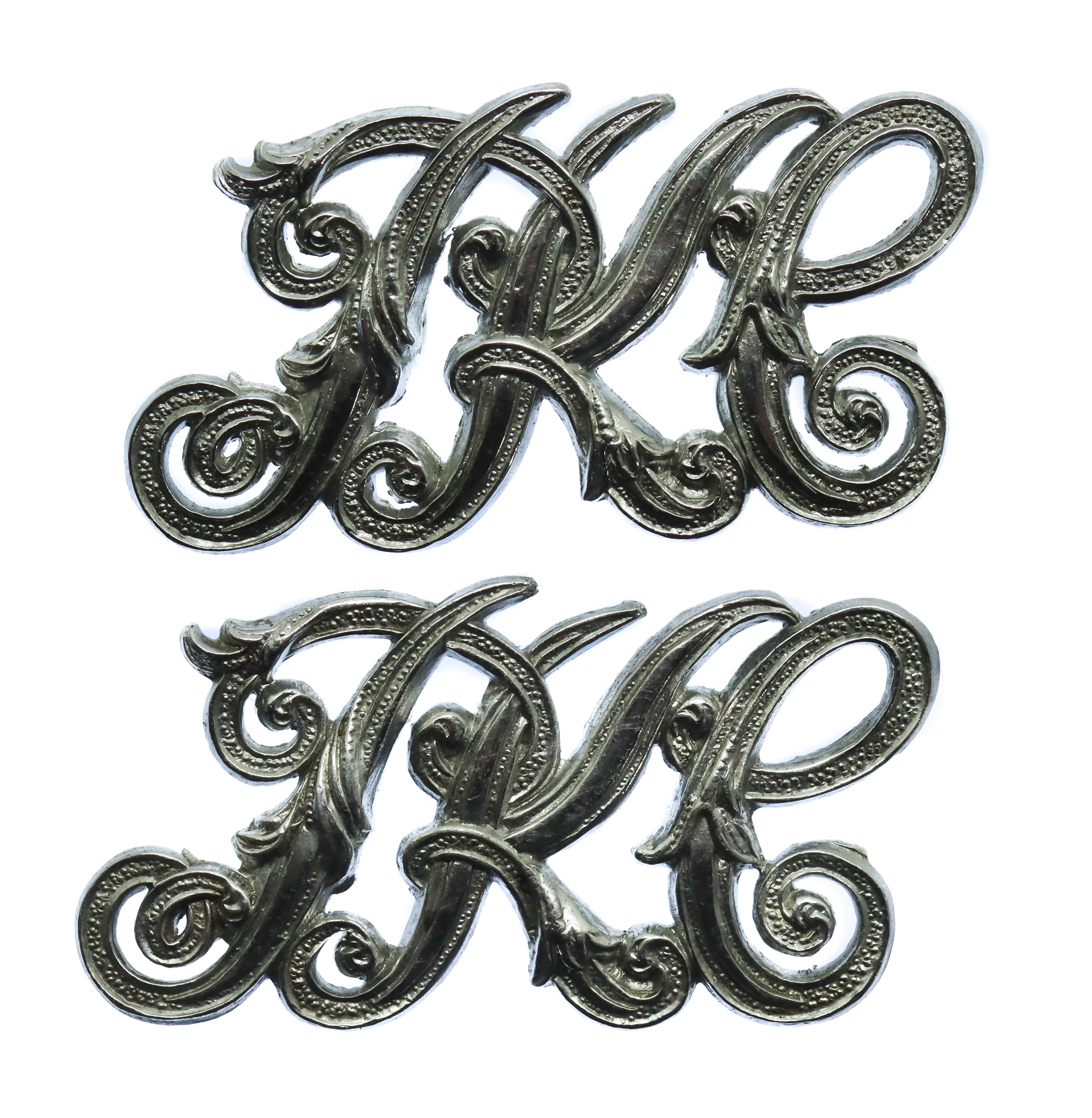 Pair of Perth & Kinross-shire Constabulary Collar/Epaulette Badges
