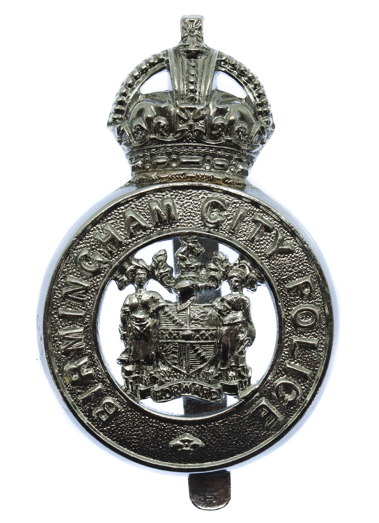 Birmingham City Police Cap Badge - King's Crown