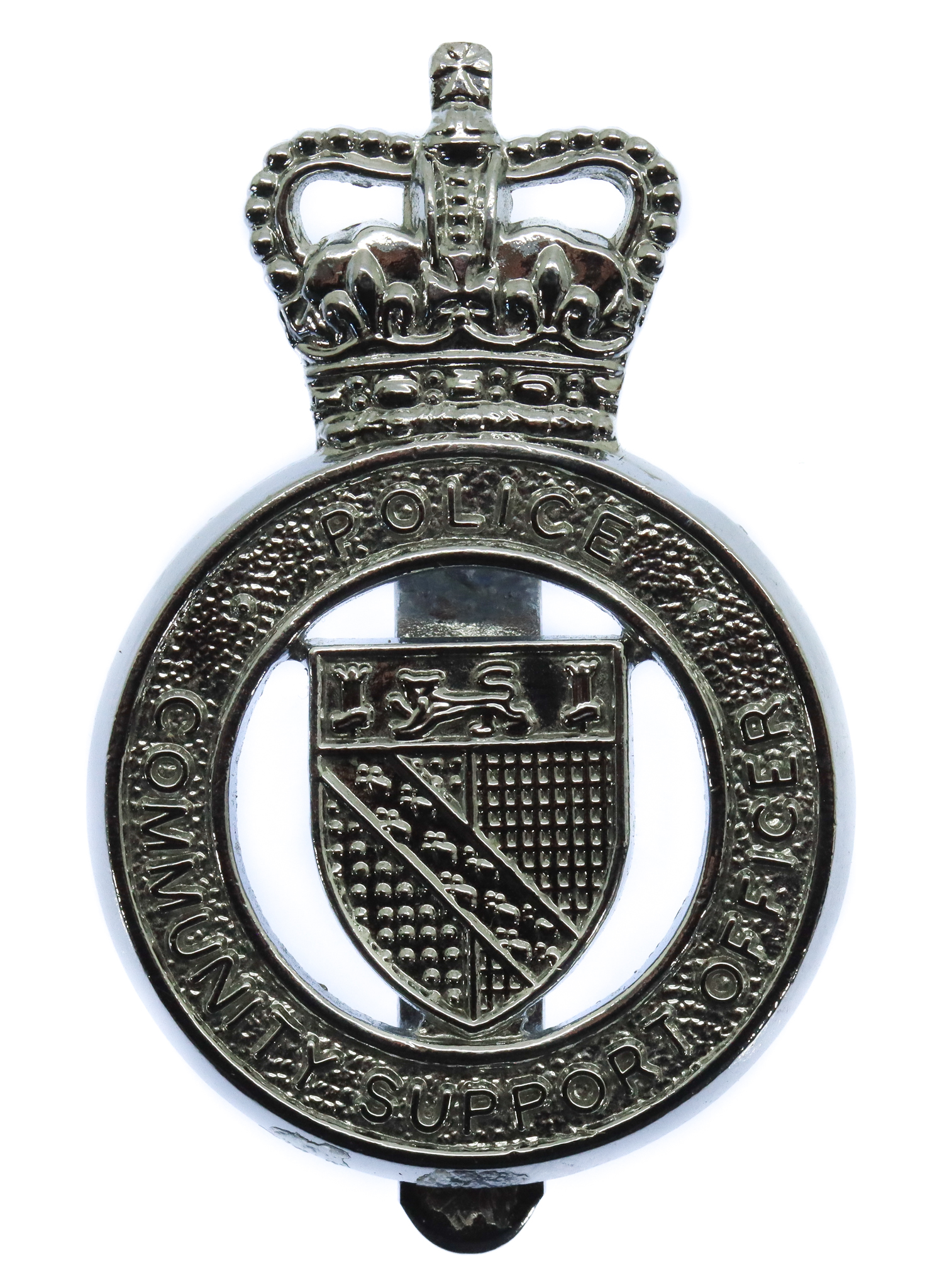 Norfolk Police Community Support Officer PCSO Cap Badge - Queen's Crown