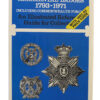 Book - Scottish Regimental Badges 1793 - 1971 (Including Commonwealth Forces) by W. H. and K. D. Bloomer.