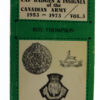 Book - Cap Badges and Insignia of the Canadian Army (1953-1973) Vol.3 by Roy Thompson