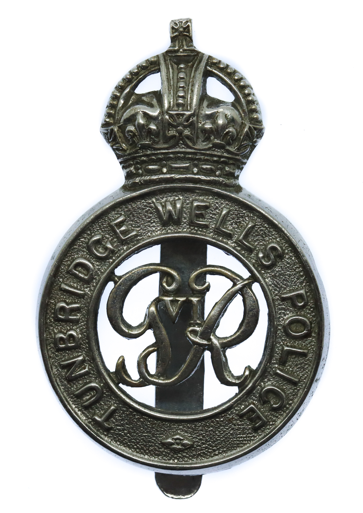 George VI Tunbridge Wells Police Cap Badge