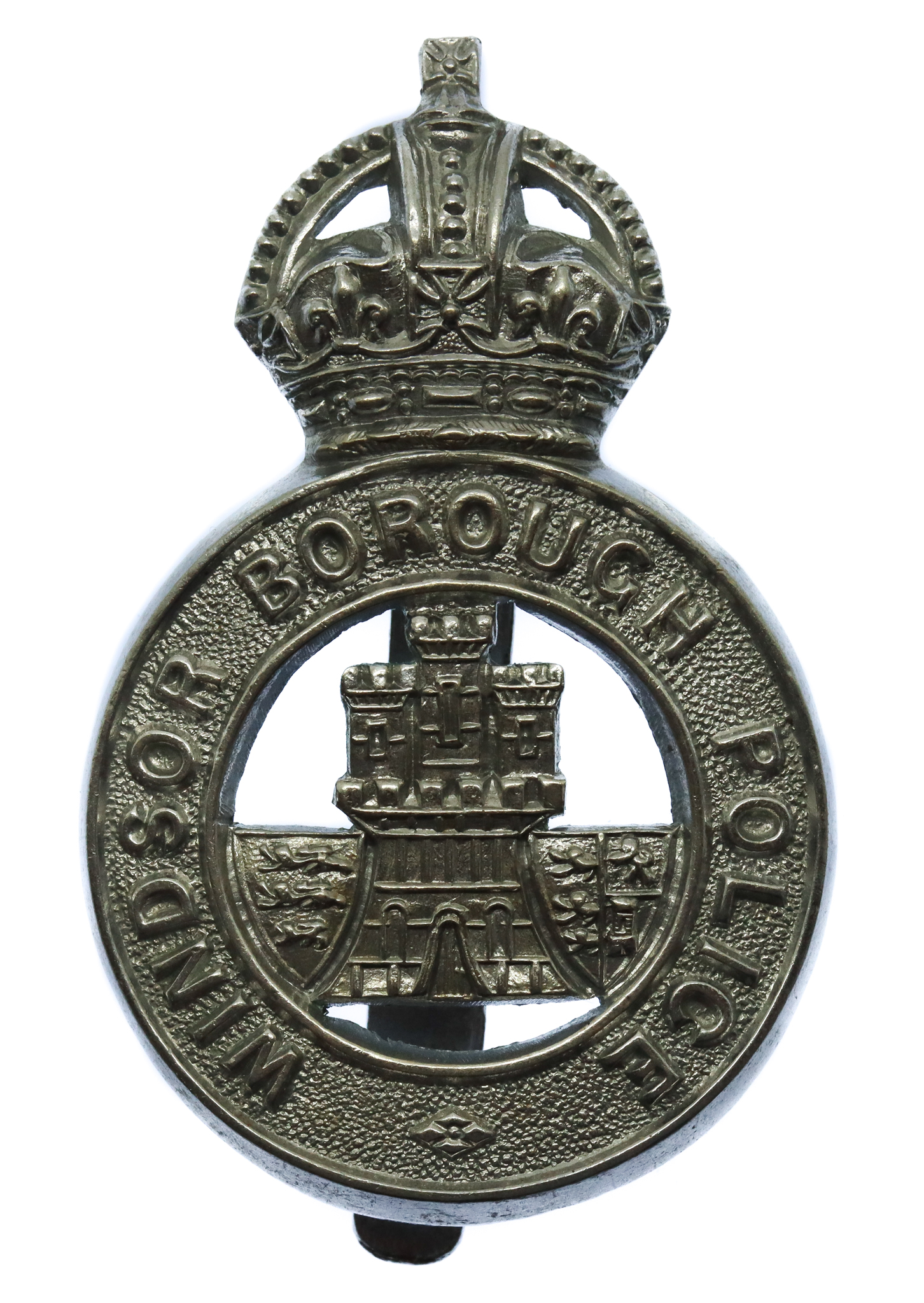 Windsor Borough Police Cap Badge - King's Crown