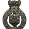 Wigan Borough Police Cap Badge - King's Crown
