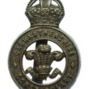 Carmarthenshire Constabulary Cap Badge - King's Crown