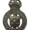 East Riding of Yorkshire Constabulary Cap Badge - King's Crown