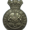 Salford City Police Cap Badge - King's Crown