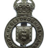 Herefordshire Constabulary Cap Badge - King's Crown