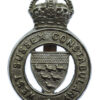 West Sussex Constabulary Cap Badge - King's Crown