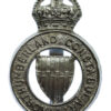 Northumberland Constabulary Cap Badge - King's Crown
