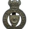 Portsmouth City Police Cap Badge - King's Crown