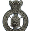 Brighton Borough Police Cap Badge - King's Crown