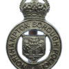 Northampton Borough Police Cap Badge - King's Crown
