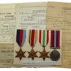 WW2 Combined Operations Medal Group of Four - Able Seaman D.R. Everett, Landing Craft Infantry (Large) 289 (Combined Ops), Royal Navy