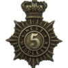 Victorian 5th West Middlesex Rifles Officer's Pouch Belt Plate