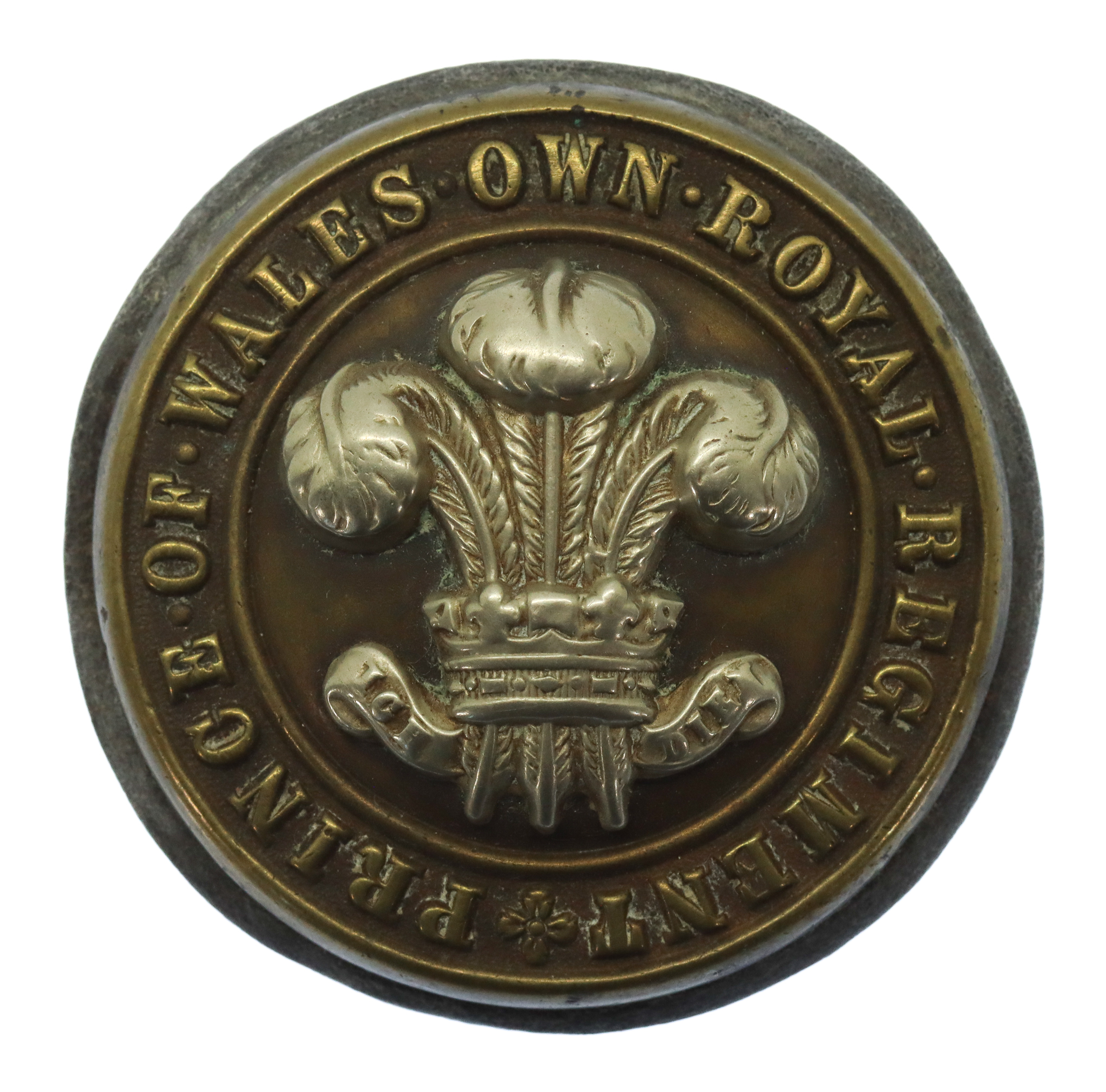 Royal Wiltshire Yeomanry (Prince of Wales Own Royal Regiment) Horse Furniture Bridle Strap Badge