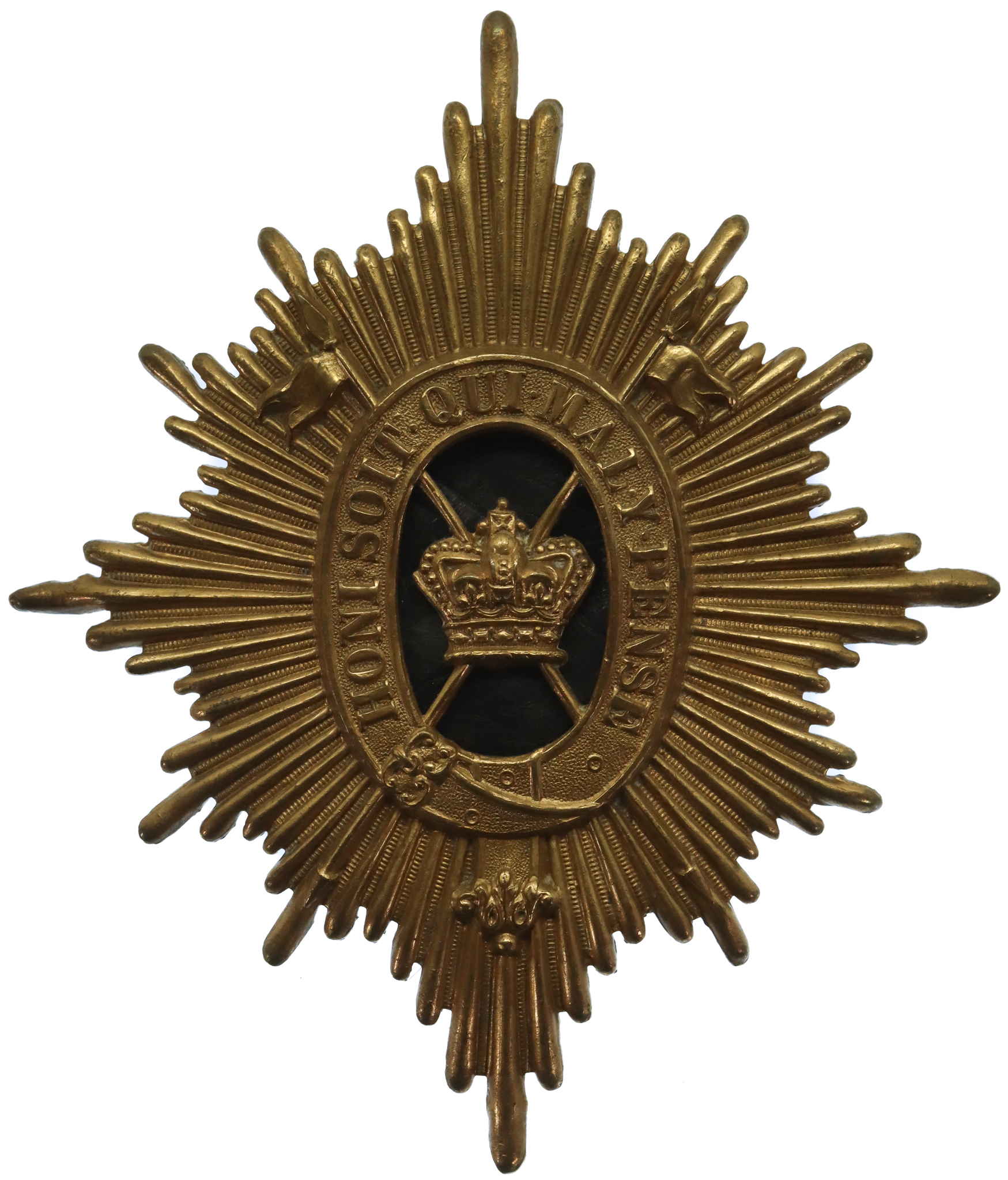 Victorian Her Majesty's Reserve Regiment of Lancers Helmet Plate