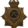 Army Gymnastic Staff Helmet Plate - King's Crown (c.1902-1914)