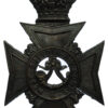 Victorian 6th West Suffolk Rifles Volunteer Corps Helmet Plate