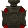Victorian Queen's Westminster Volunteers Helmet Plate
