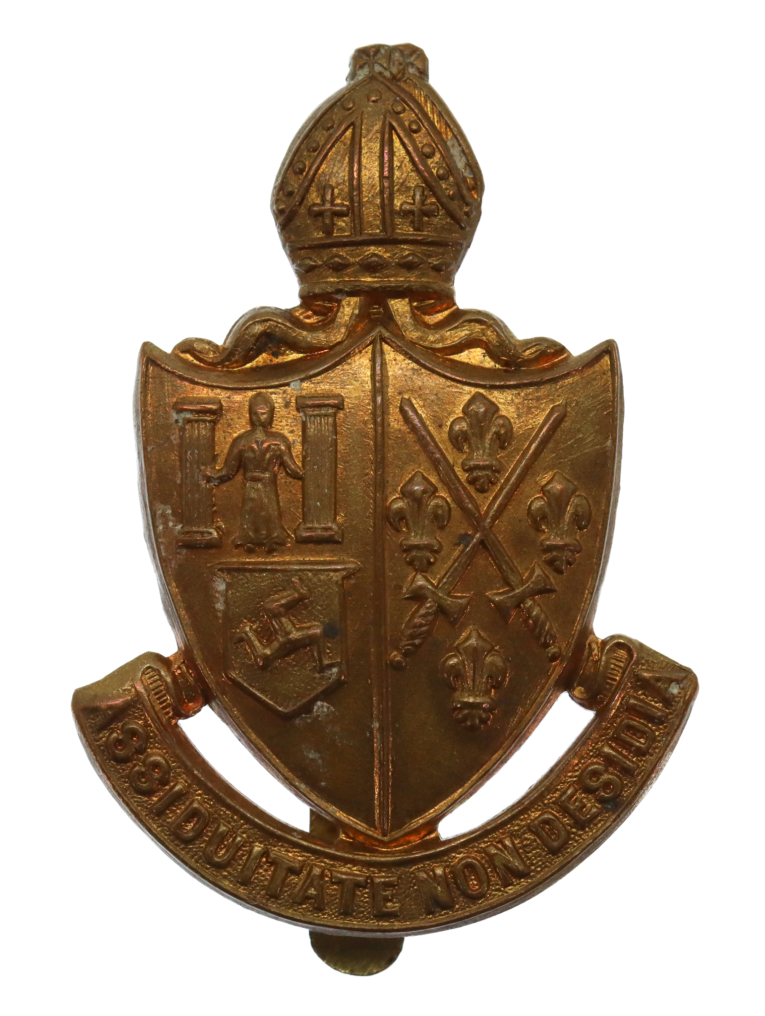 King William's College Isle of Man OTC Cap Badge (1st Pattern)