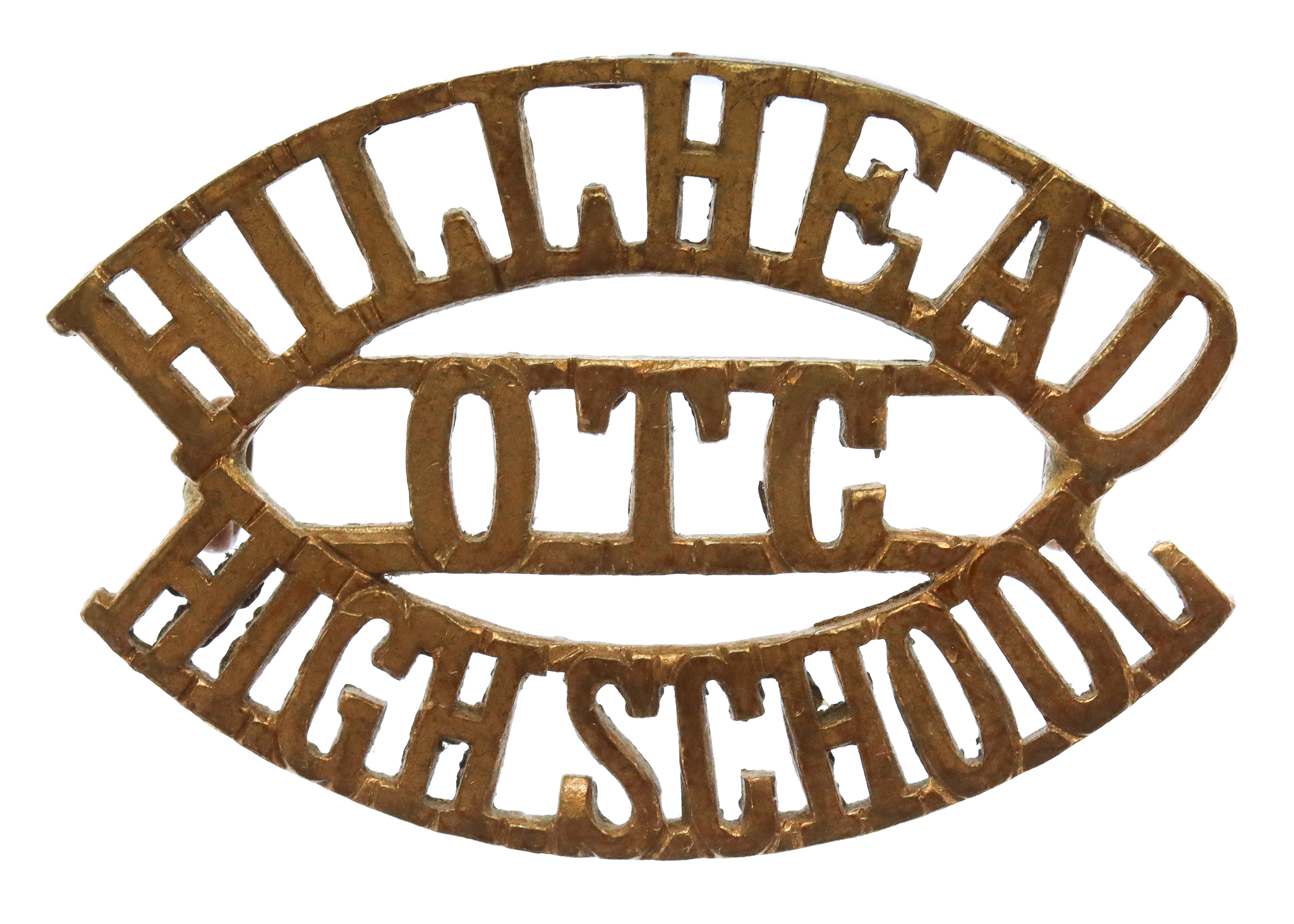 Hillhead High School O.T.C. (HILLHEAD/OTC/HIGH SCHOOL) Shoulder Title