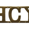 Hampshire Carabiniers Yeomanry (HCY) Shoulder Title