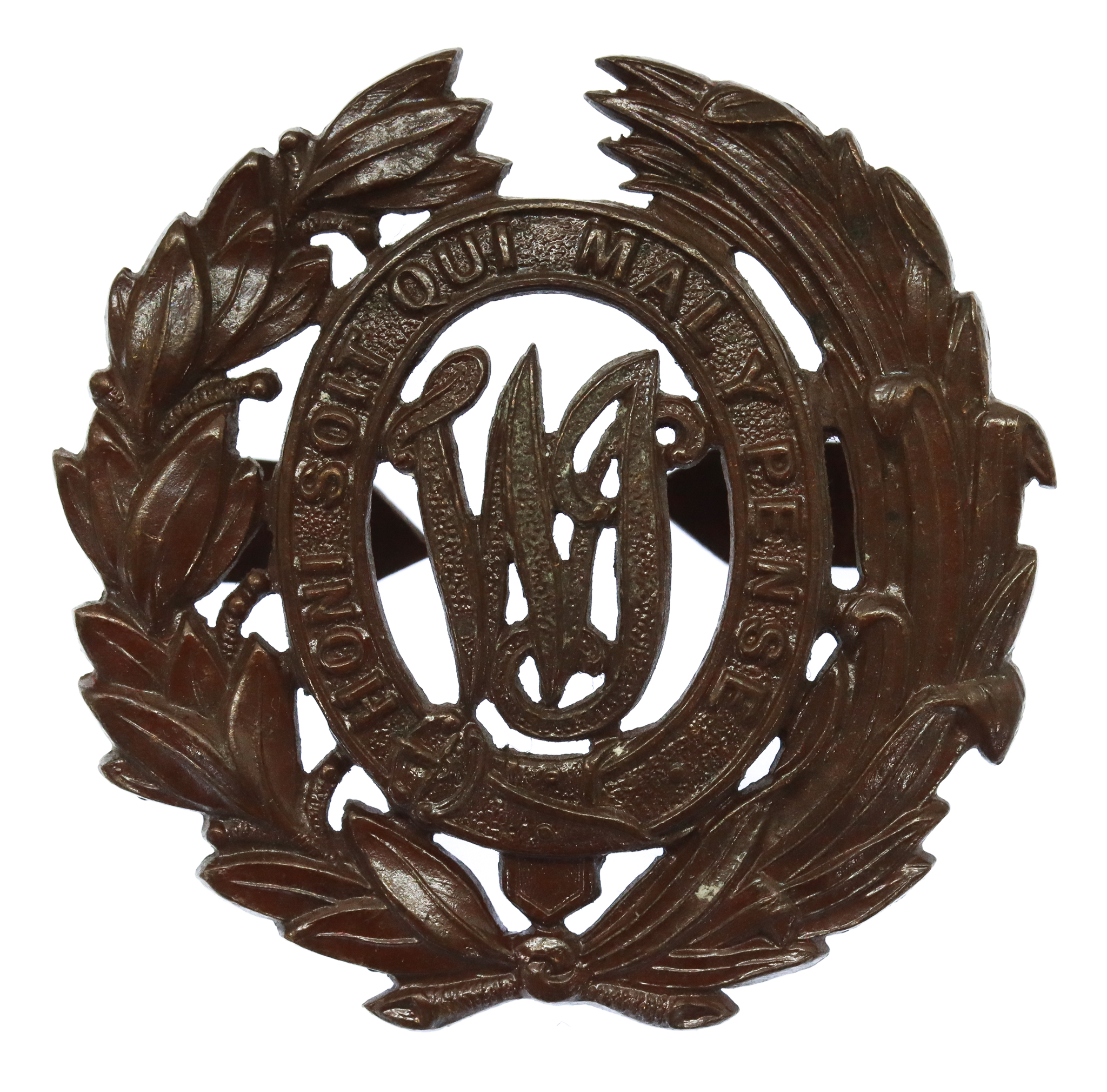 West Indian Regiment Officer's Service Dress Cap Badge