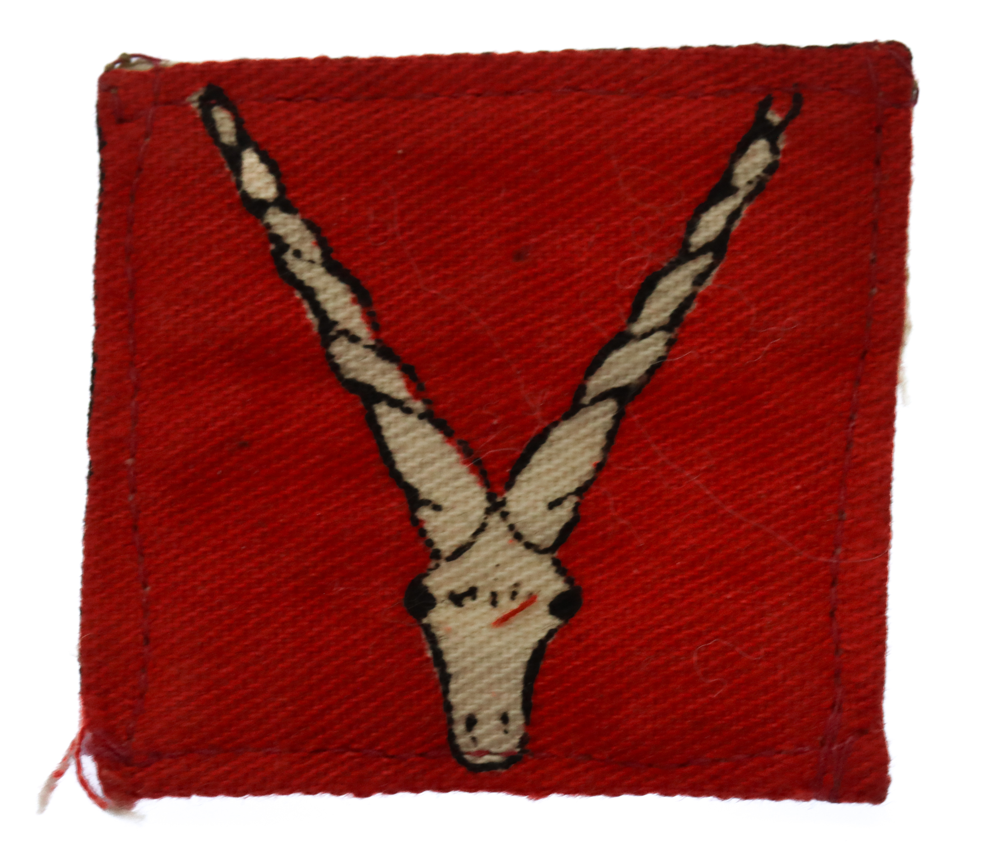 Indian Baluchistan District Printed Formation Sign 