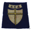 Allied Control Commission Austria Cloth Formation Sign