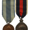 1897 Jubilee Medal and 1902 Coronation Medal Pair - Yeoman Warder C.H. Parker, Tower of London