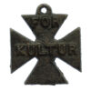 WW1 British Anti German Propaganda "For Kultur" Cross 1914-1918
