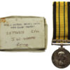 Africa General Service Medal (Clasp - Kenya) - Cfn. J.W. White, Royal Electrical & Mechanical Engineers