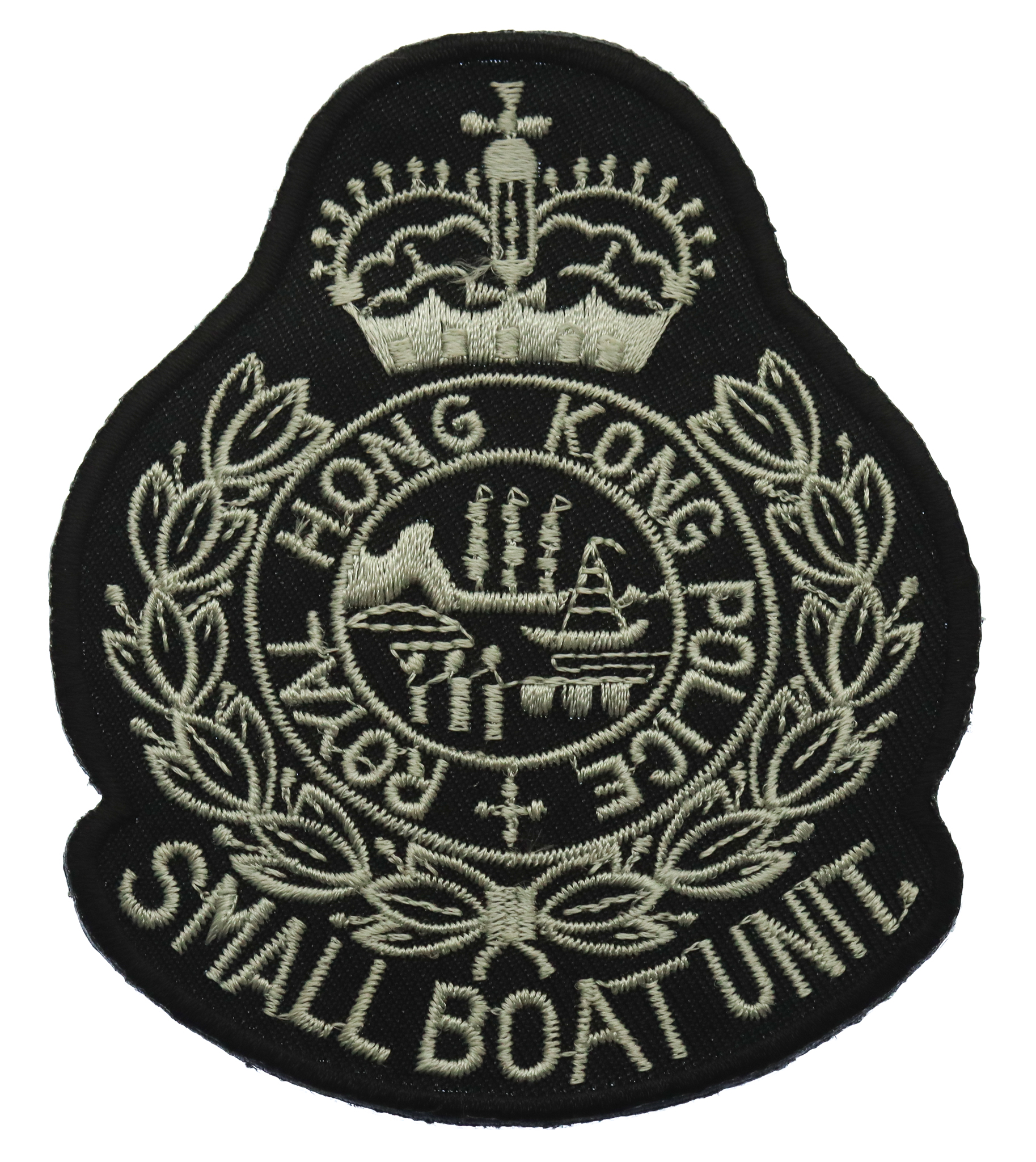 Royal Hong Kong Police Small Boat Unit Cloth Patch Badge
