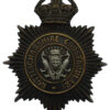 Nottinghamshire Constabulary Night Helmet Plate - King's Crown