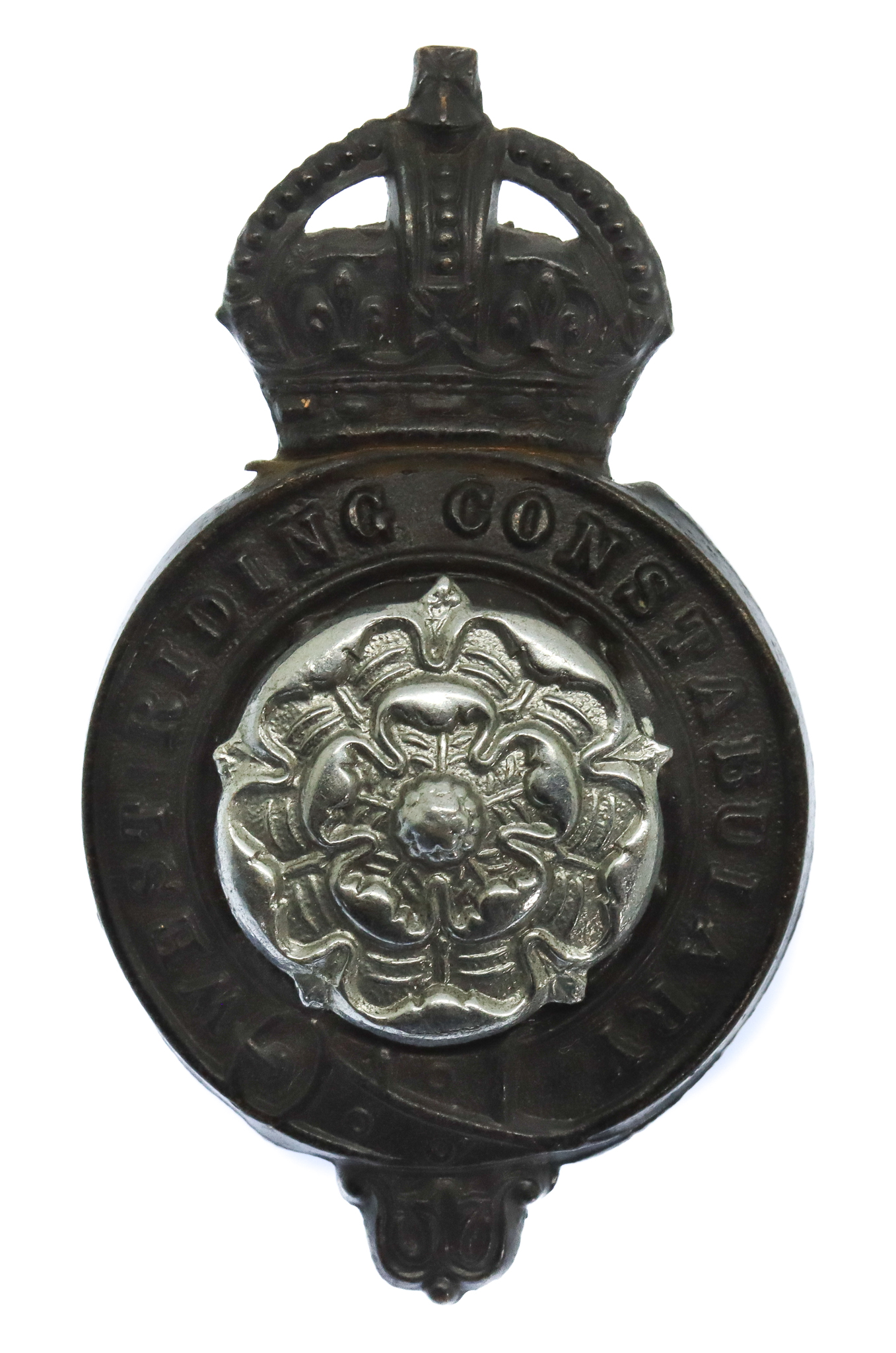 West Riding Constabulary Cap Badge - King's Crown