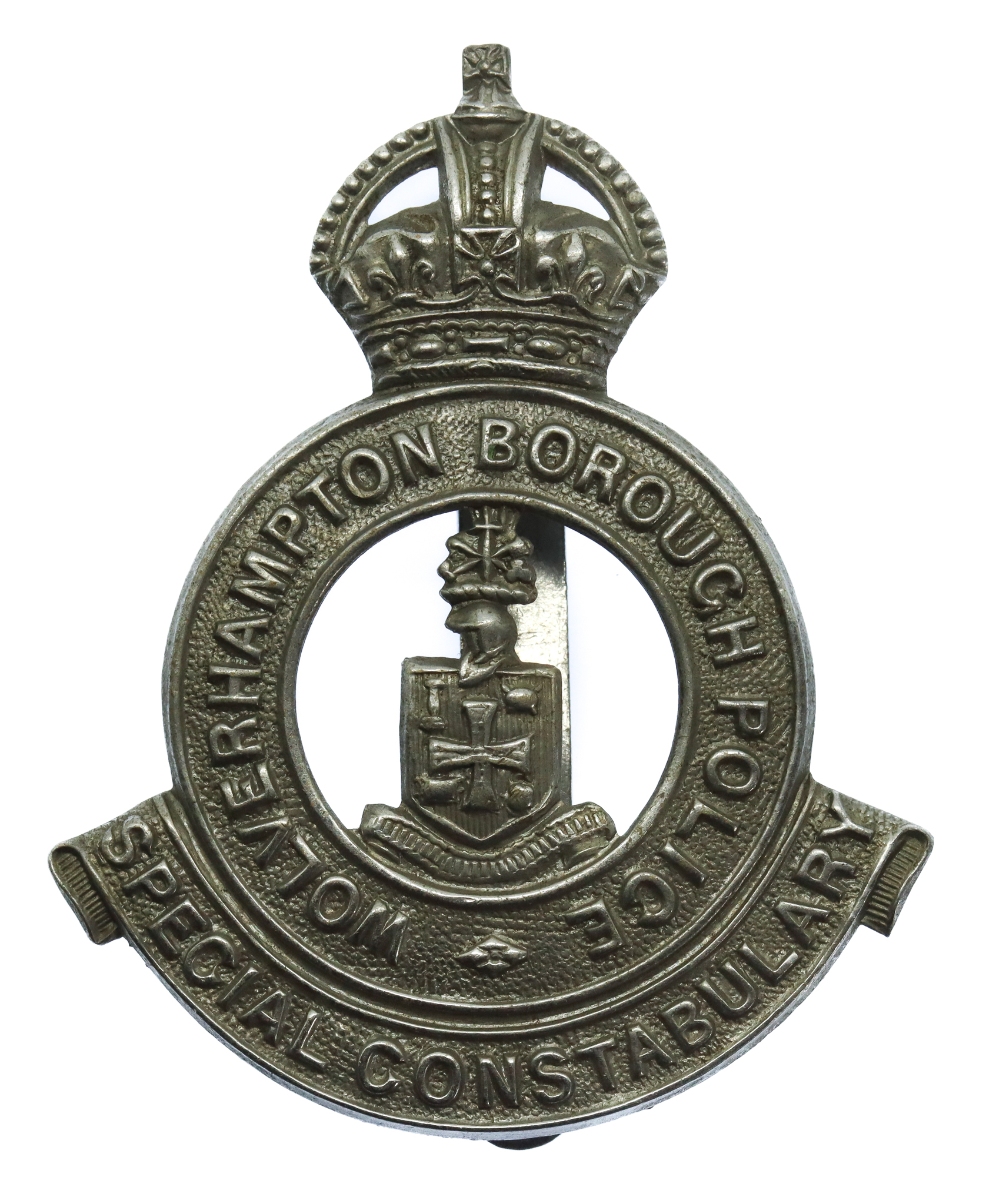 Wolverhampton Borough Police Special Constabulary Cap Badge - King's Crown