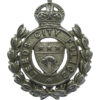 Leeds City Police Wreath Cap Badge - King's Crown