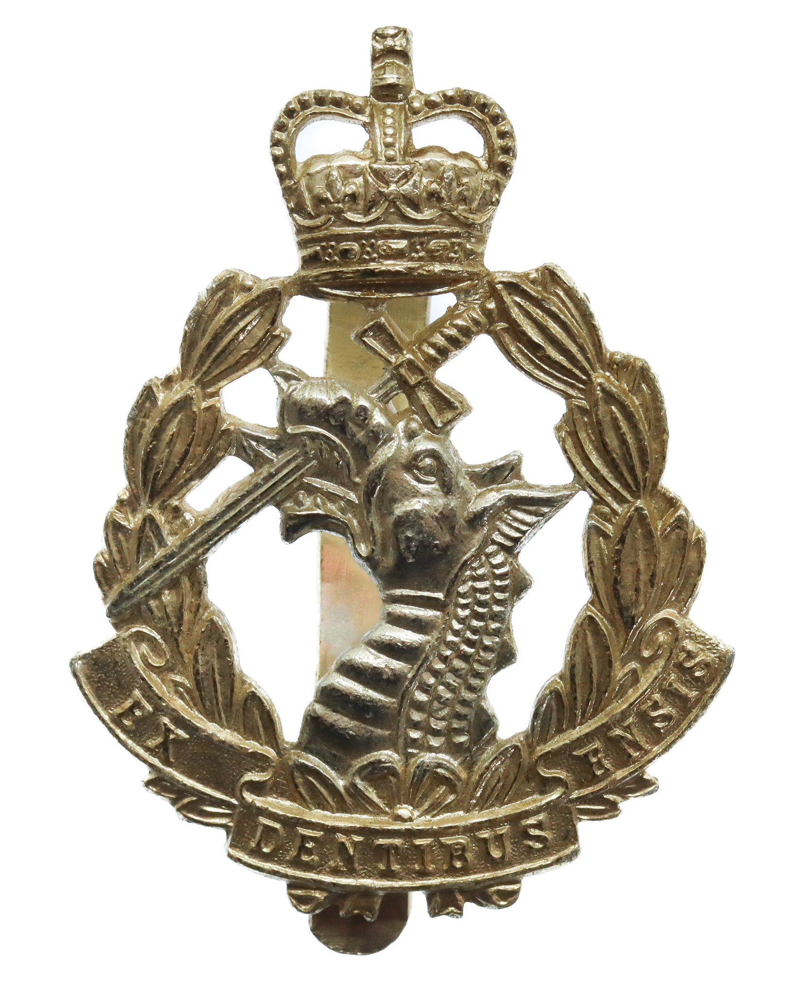 Royal Army Dental Corps (R.A.D.C.) Anodised (Staybrite) Cap Badge