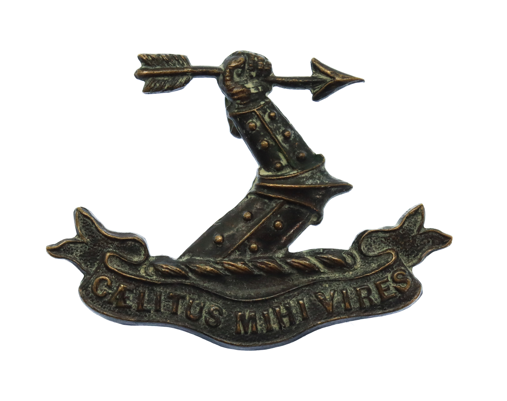 2nd South Middlesex Rifle Volunteer Corps Collar Badge