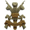 3rd Carabiniers (Prince of Wales's Dragoon Guards) Bi-metal Cap Badge
