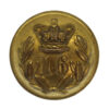Victorian Pre 1881 16th (Bedfordshire) Regiment of Foot Officer's Button (25mm)